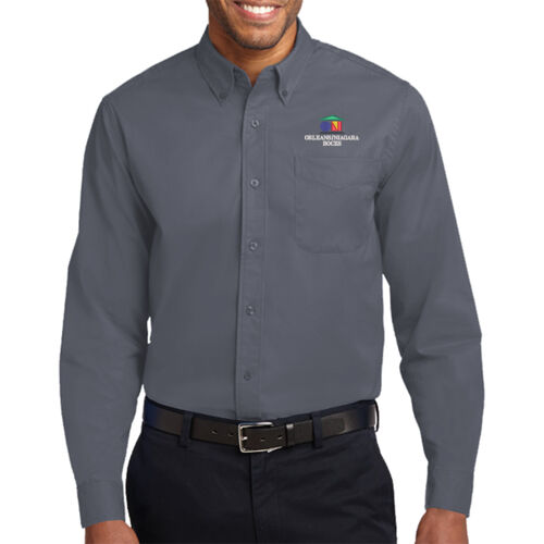 Orleans/Niagara BOCES - Long Sleeve Easy Care Shirt Thumbnail