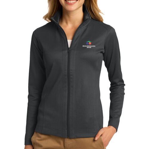 Orleans/Niagara BOCES - Ladies Vertical Texture Full Zip Jacket Thumbnail